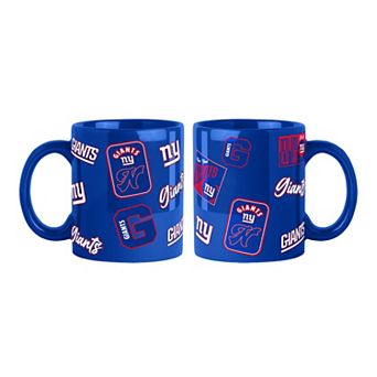 Logo Brands New York Giants 2-Pack 15oz. Color Mug Set