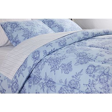The Big One® Evie Toile Microfiber Comforter Set with Sheets