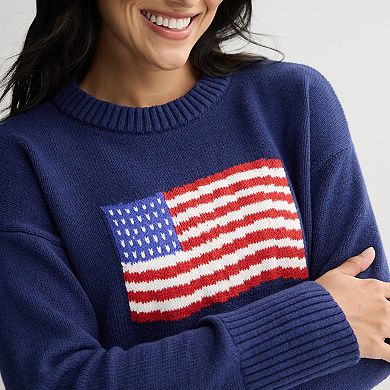 Petite Sonoma Goods For Life® Americana Icon Sweater