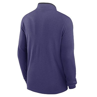 Men's Nike Purple TCU Horned Frogs Basketball Victory Dri-FIT Half-Zip Pullover