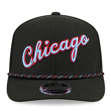 Men's New Era Black Chicago Bulls 2025/26 City Edition 9SEVENTY Adjustable Hat