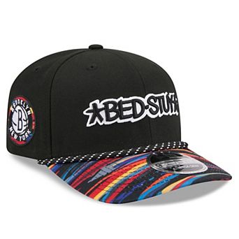Men's New Era Black Brooklyn Nets 2025/26 City Edition 9SEVENTY Adjustable Hat