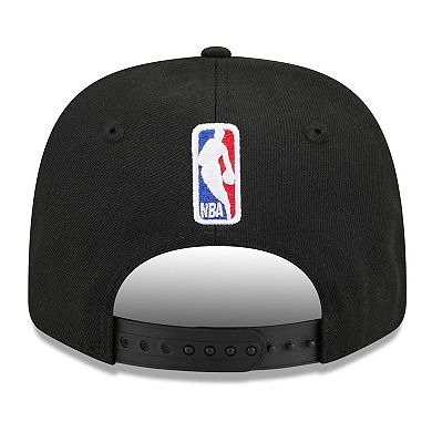 Men's New Era Black Brooklyn Nets 2025/26 City Edition 9SEVENTY Adjustable Hat