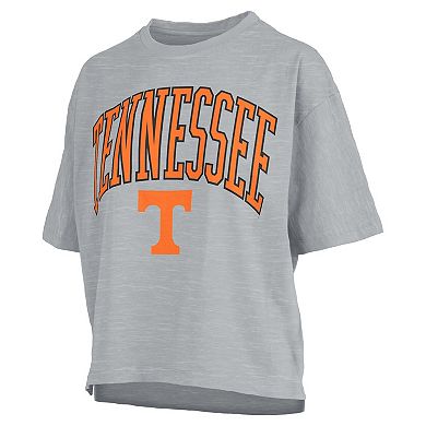 Women's Pressbox Gray Tennessee Volunteers Nelson T-Shirt