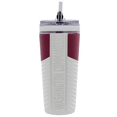 WinCraft Washington Commanders 26oz 4D Flex Ice Shaker Bottle