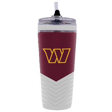 WinCraft Washington Commanders 26oz 4D Flex Ice Shaker Bottle