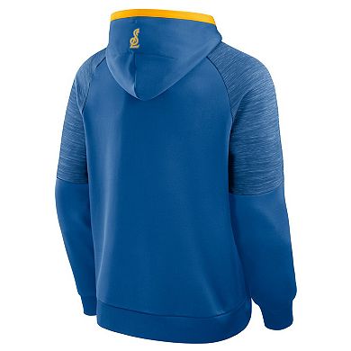 Men's Fanatics Blue St. Louis Blues Goaltender Defender Pullover Hoodie
