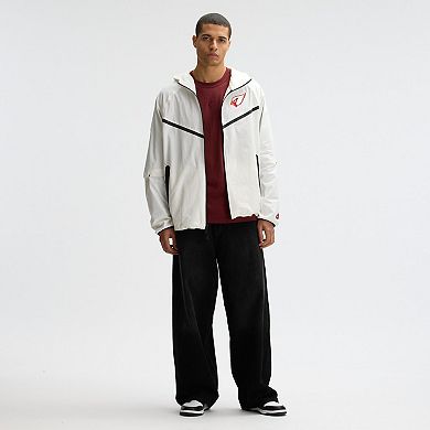 Men's Nike Natural Arizona Cardinals 2025 Rivalries Collection Tech Raglan Full-Zip Jacket