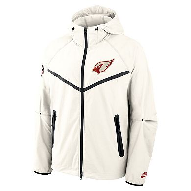 Men's Nike Natural Arizona Cardinals 2025 Rivalries Collection Tech Raglan Full-Zip Jacket