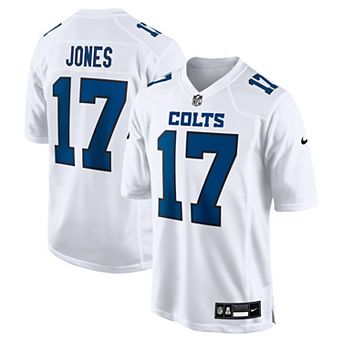Men's Nike Daniel Jones Tundra White Indianapolis Colts Fashion Game Jersey