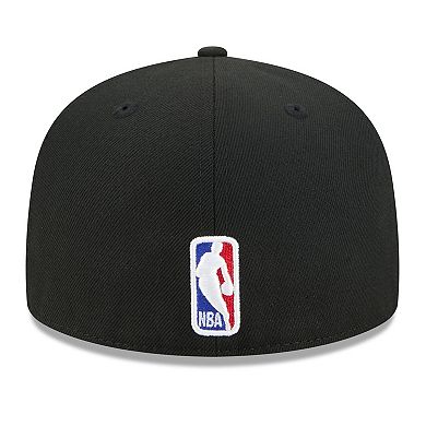 Men's New Era Black Brooklyn Nets 2025/26 City Edition 59FIFTY Fitted Hat