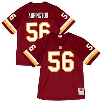 Men's Mitchell & Ness LaVar Arrington Burgundy Washington Commanders 2001 Legacy Throwback Replica Jersey