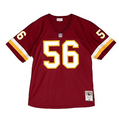 Men's Mitchell & Ness LaVar Arrington Burgundy Washington Commanders 2001 Legacy Throwback Replica Jersey