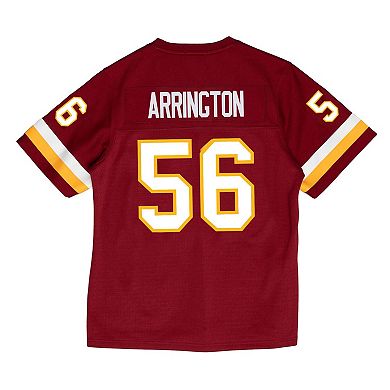 Men's Mitchell & Ness LaVar Arrington Burgundy Washington Commanders 2001 Legacy Throwback Replica Jersey