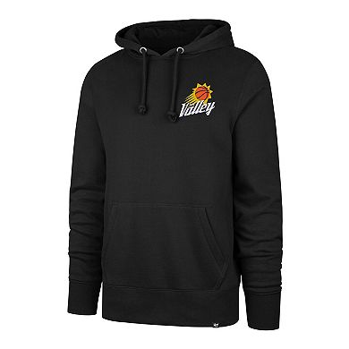 Men's '47 Black Phoenix Suns 2025/26 City Edition Jab Step Headline Hoodie