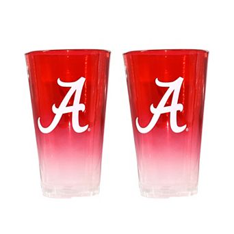 The Memory Company Alabama Crimson Tide Two-Pack 16oz. Ombre Pint Glass Set