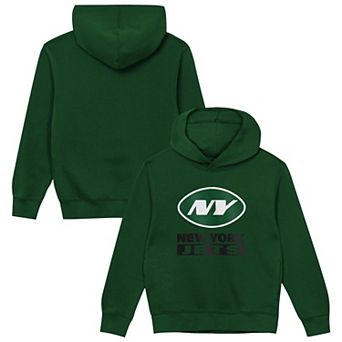 Preschool Outerstuff Green New York Jets Back to Basics Hoodie