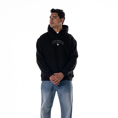 Unisex The Wild Collective Black Boston Celtics Splatter Premium Hoodie