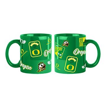 Logo Brands Oregon Ducks 2-Pack 15oz. Color Mug Set