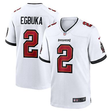 Men's Nike Emeka Egbuka White Tampa Bay Buccaneers Game Jersey