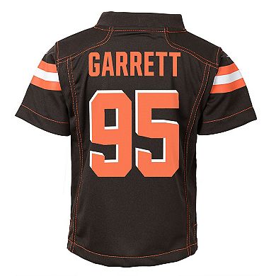 Infant Nike Myles Garrett Brown Cleveland Browns Team Player Game Jersey