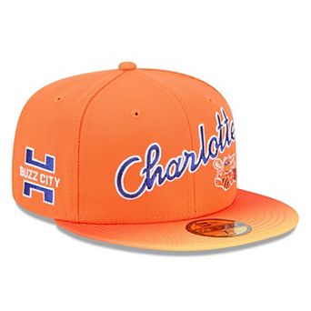 Men's New Era Orange Charlotte Hornets 2025/26 City Edition Alternate 59FIFTY Fitted Hat