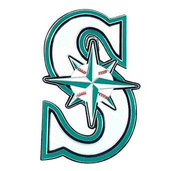 Logo Brands Seattle Mariners Embossed Color Auto Emblem