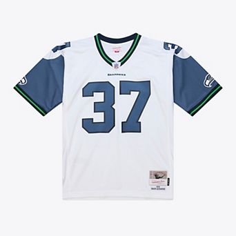 Men's Mitchell & Ness Shaun Alexander White Seattle Seahawks 2005 Legacy Throwback Replica Jersey