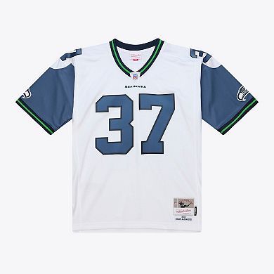 Men's Mitchell & Ness Shaun Alexander White Seattle Seahawks 2005 Legacy Throwback Replica Jersey
