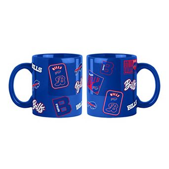 Logo Brands Buffalo Bills 2-Pack 15oz. Color Mug Set