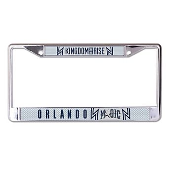 WinCraft Orlando Magic Laser Cut Metal License Plate Frame
