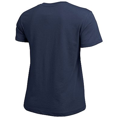 Women's Champion Navy North Carolina Tar Heels Arched Over Logo T-Shirt