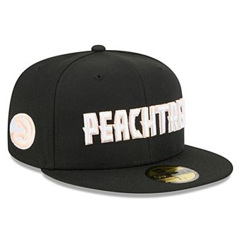 Men's New Era Black Atlanta Hawks 2025/26 City Edition 59FIFTY Fitted Hat