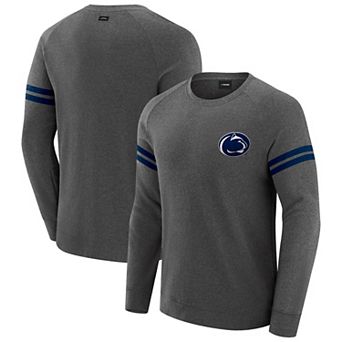 Men's J. Palmer Gray Penn State Nittany Lions Players Lounge Raglan Tri-Blend Sweatshirt