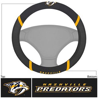 Logo Brands Nashville Predators Steering Wheel Cover
