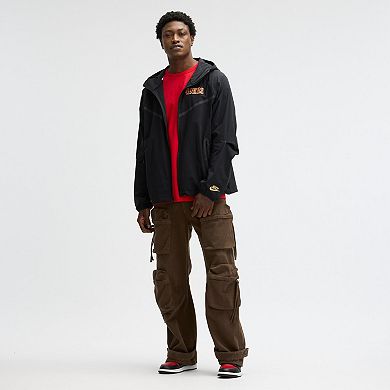 Men's Nike Black San Francisco 49ers 2025 Rivalries Collection Tech Raglan Full-Zip Jacket