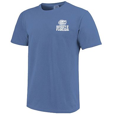 Men's Royal Florida Gators Comfort Colors Thick Lined Landscape T-Shirt