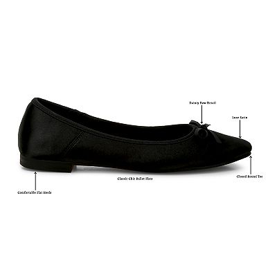 Rag & Co Macarina Women's Triple Strap Mary Jane Flats