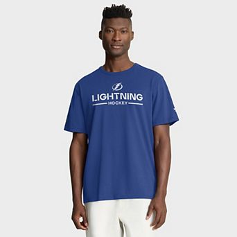 Men's Fanatics Blue Tampa Bay Lightning Authentic Pro Primary T-Shirt