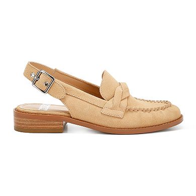 Rag & Co Nemykin Women's Woven Slingback Loafers