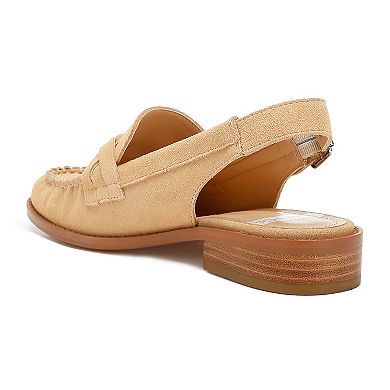 Rag & Co Nemykin Women's Woven Slingback Loafers