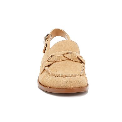 Rag & Co Nemykin Women's Woven Slingback Loafers