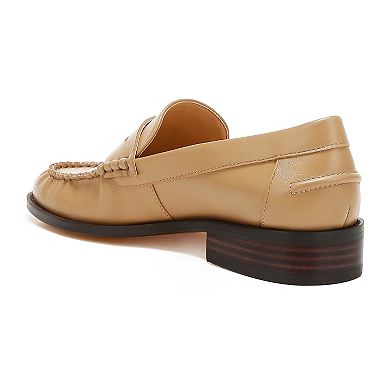 Rag & Co Plavia Women's Genuine Leather Loafers