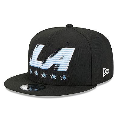 Men's New Era Black LA Clippers 2025/26 City Edition Alternate 9FIFTY Snapback Hat