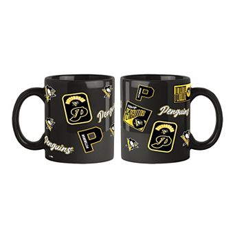 Logo Brands Pittsburgh Penguins 2-Pack 15oz. Color Mug Set