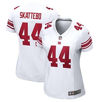 Women's Nike Cam Skattebo White New York Giants Game Jersey