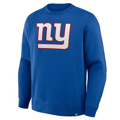 Men's Fanatics Royal New York Giants Primary Logo Legacy Sweatshirt