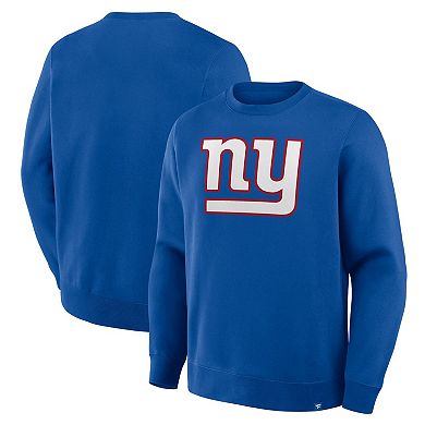Men's Fanatics Royal New York Giants Primary Logo Legacy Sweatshirt