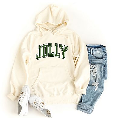 Simply Sage Market Jolly Varsity Thick Outline Hoodie