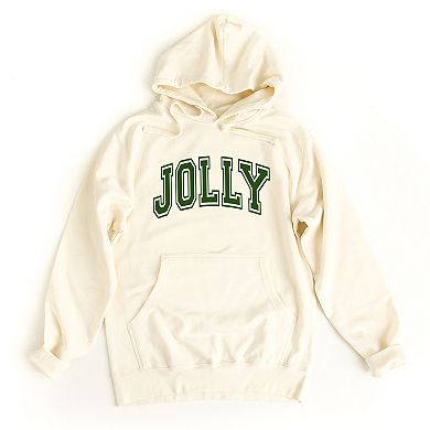 Simply Sage Market Jolly Varsity Thick Outline Hoodie
